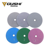Wet Flexible Resin 400# Polishing Pad for granite,marble and engineered stones